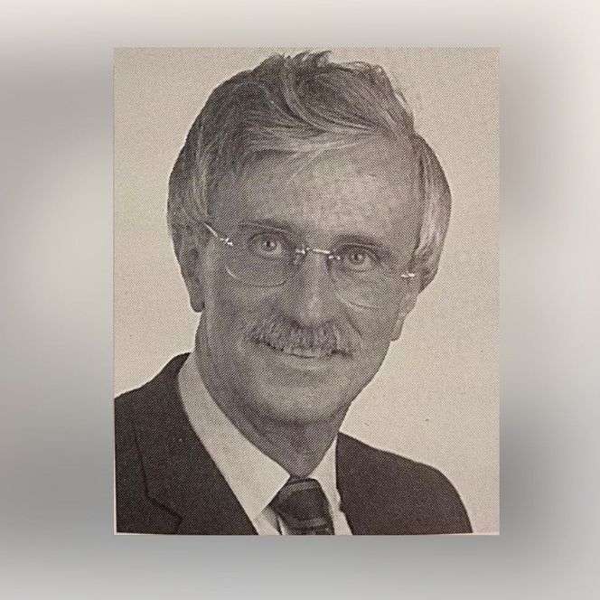 Historisches Porträt von Günter Hoffmann, ehemaliger Samtgemeindebürgermeister der Samtgemeinde Amelinghausen.